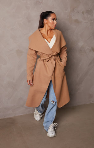 小物 digne throw shawl coat khaki digne throw shawl coat khaki