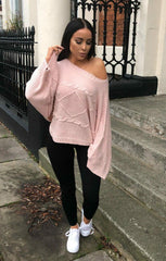 Oversized 2024 bardot jumper