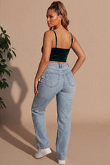 Emerald Velvet Strappy Bustier Cami Top - Neralia