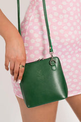 Structured Iridescent Grab Bag - Ruby