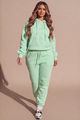 Sage Hoodie & Cuffed Joggers Loungewear Set - Bellamy