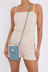 Blue Bee Crossbody Pouch Bag - Jacinda