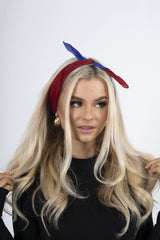 Blue Yugoslavia Flag Print Scarf – Roza