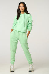 Sage Hoodie & Cuffed Joggers Loungewear Set - Bellamy