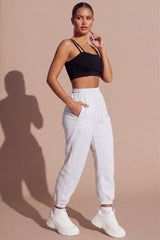 Black Rib Double Strap Crop Top - Emarise