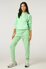 Sage Hoodie & Cuffed Joggers Loungewear Set - Bellamy