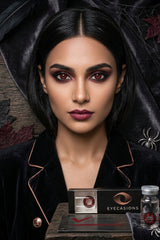 Red Explosion Halloween Contact Lenses – EYECAISIONS