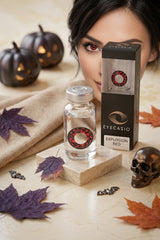 Red Explosion Halloween Contact Lenses – EYECAISIONS