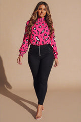 Black Denim Lace Up Detail Zip Front Skinny Jeans - Anina