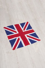 Red United Kingdom Flag Print Scarf – Roza