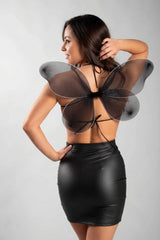 Black Butterfly Halloween Wings-Siba