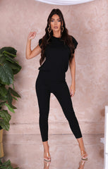 Fitted 2025 leg jumpsuit