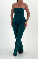 Emerald Bandeau Straight Leg Jumpsuit - Bea