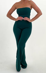 Emerald Bandeau Straight Leg Jumpsuit - Bea