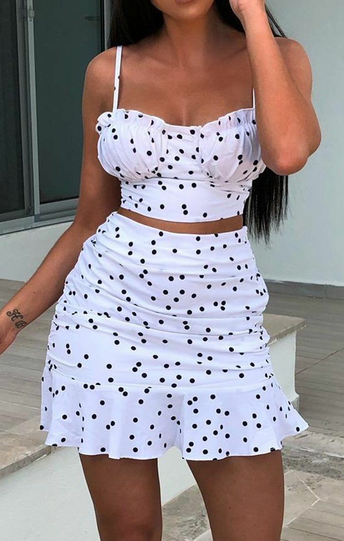 Polka dot skirt co cheap ord